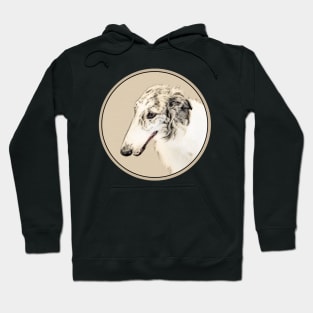 Borzoi (Silver Brindle) Hoodie